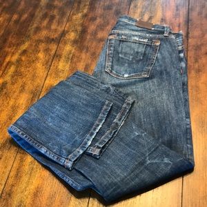 Women’s Low Rise Boot Cut Jeans Size 24P